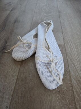 Mesh Cloth Flats with Laces
